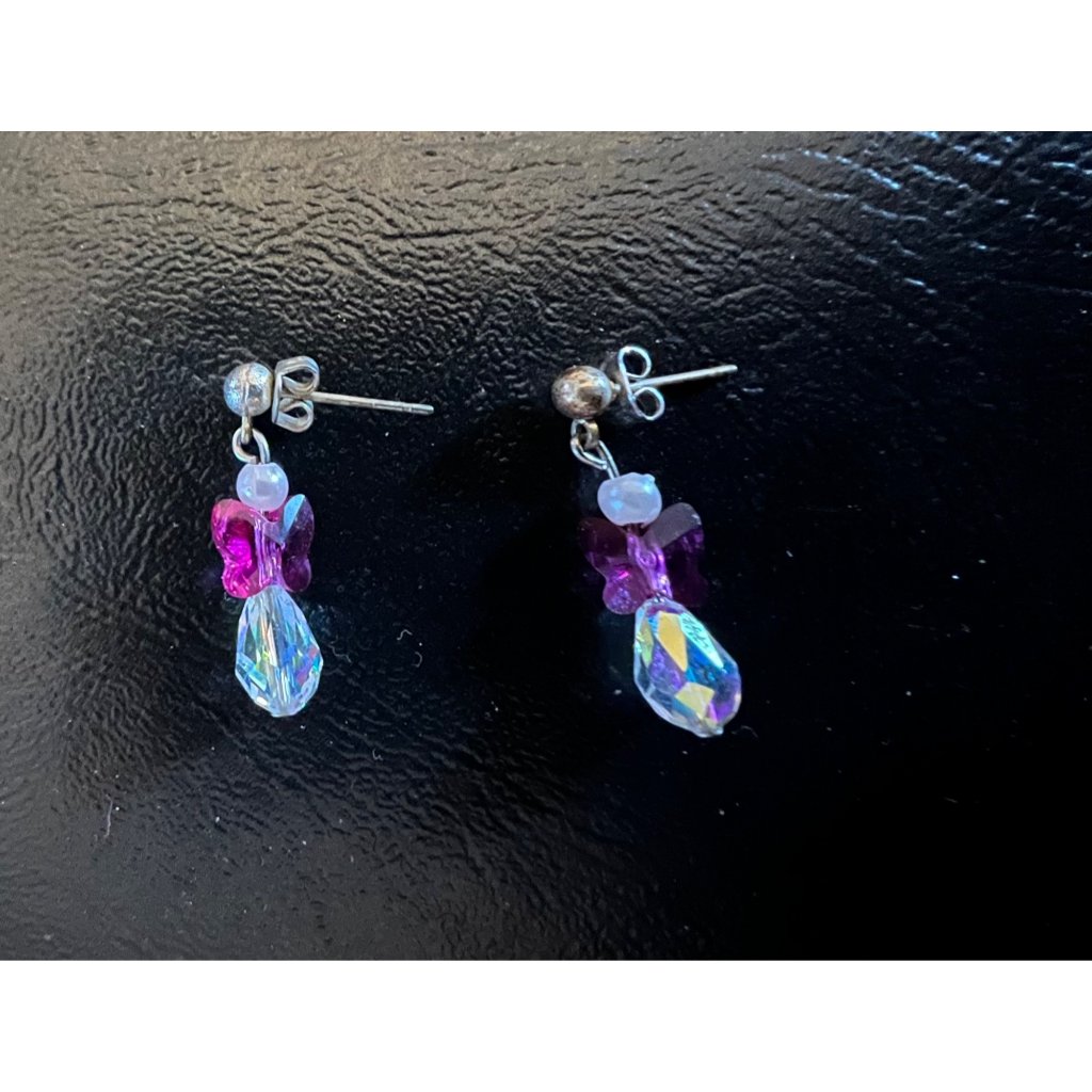 Beautiful Homemade Beaded Drop Earrings